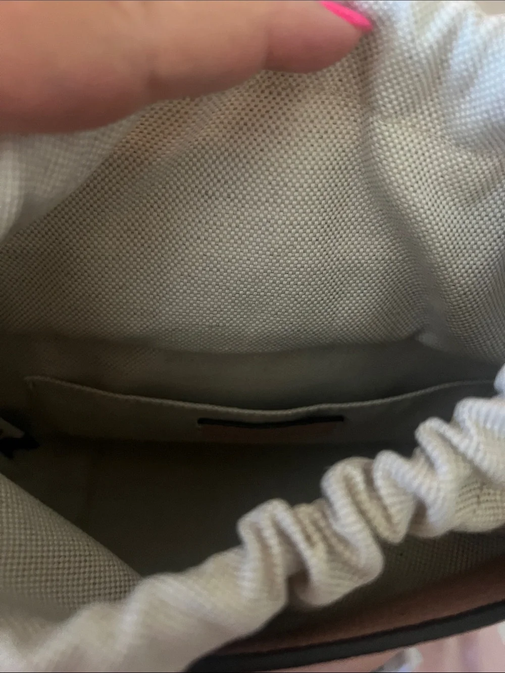 NWOT Kate Spade Pink Pebbled Leather Drawstring Bucket Crossbody